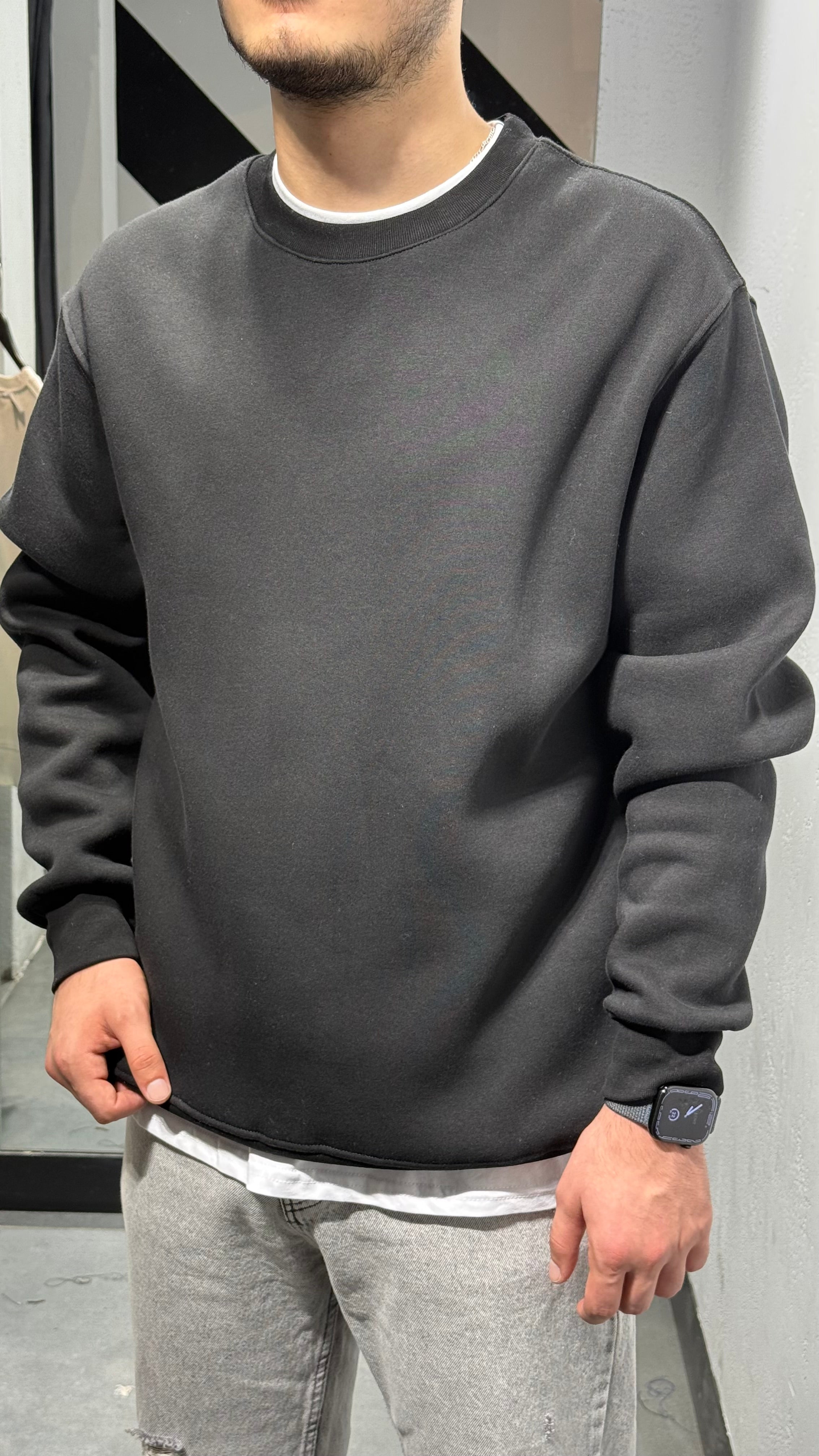 Basic Oversize Sweatshirt